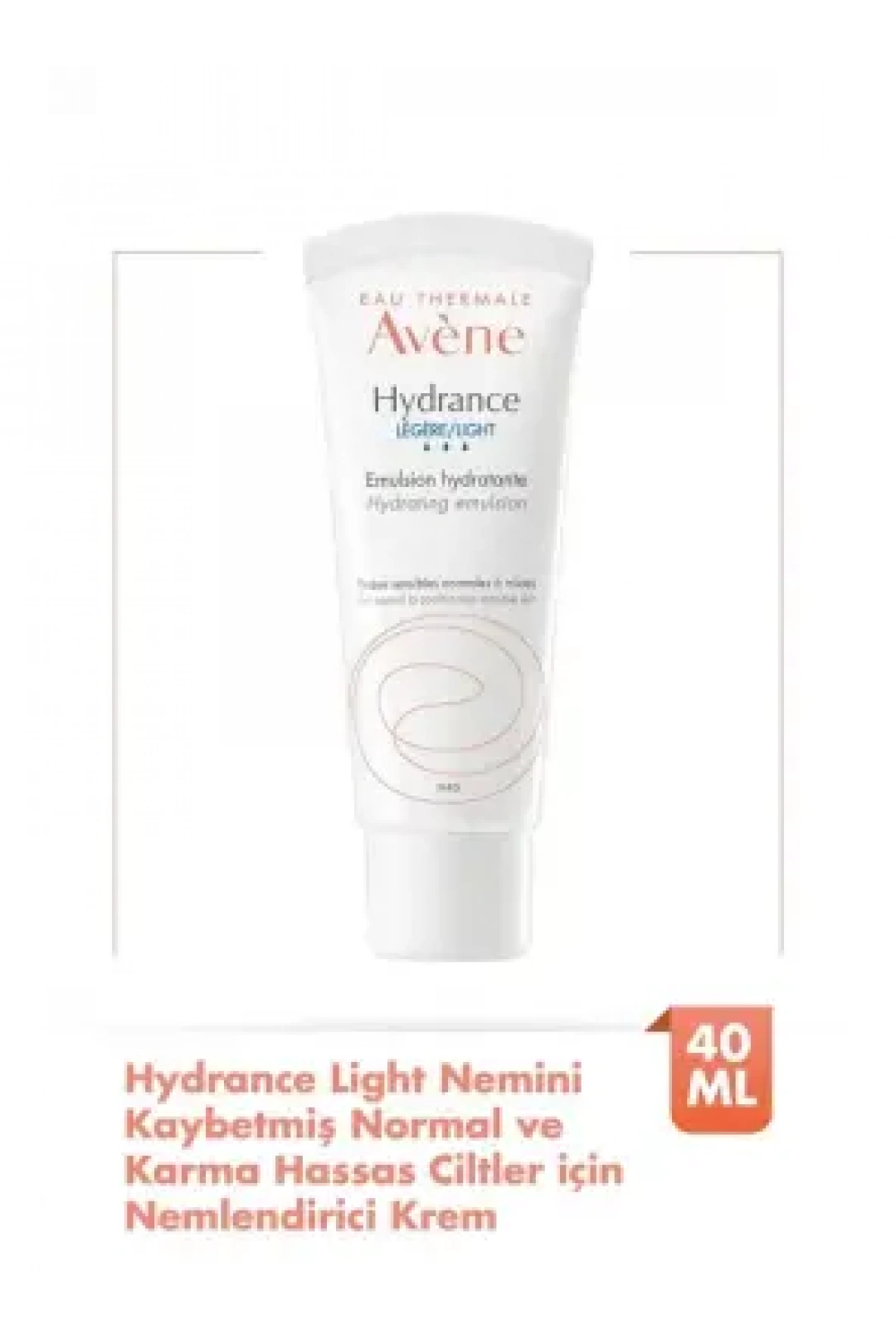 Avene Hydrance Light Hassas ve Karma Ciltler için Nemlendirici Emülsiyon 40 ml