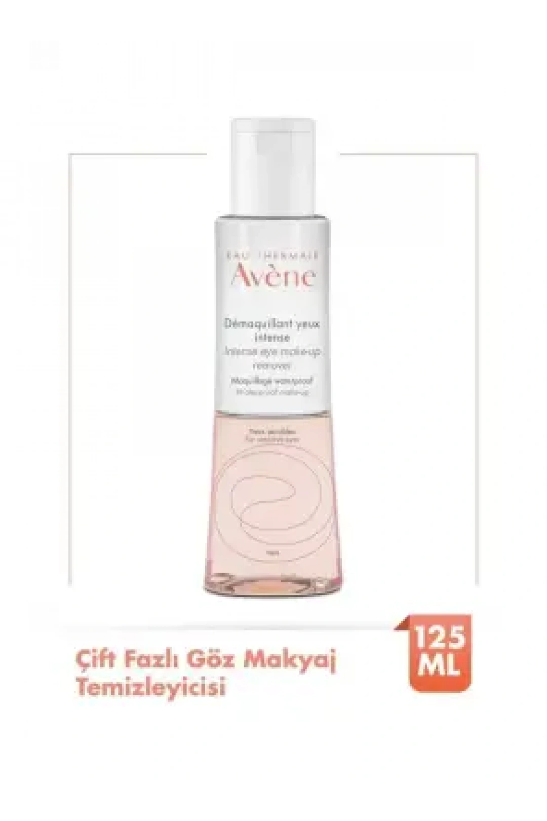 Avene Intense Eye Make-Up Remover Çift Fazlı Göz Makyaj Temizleyicisi 125 ml