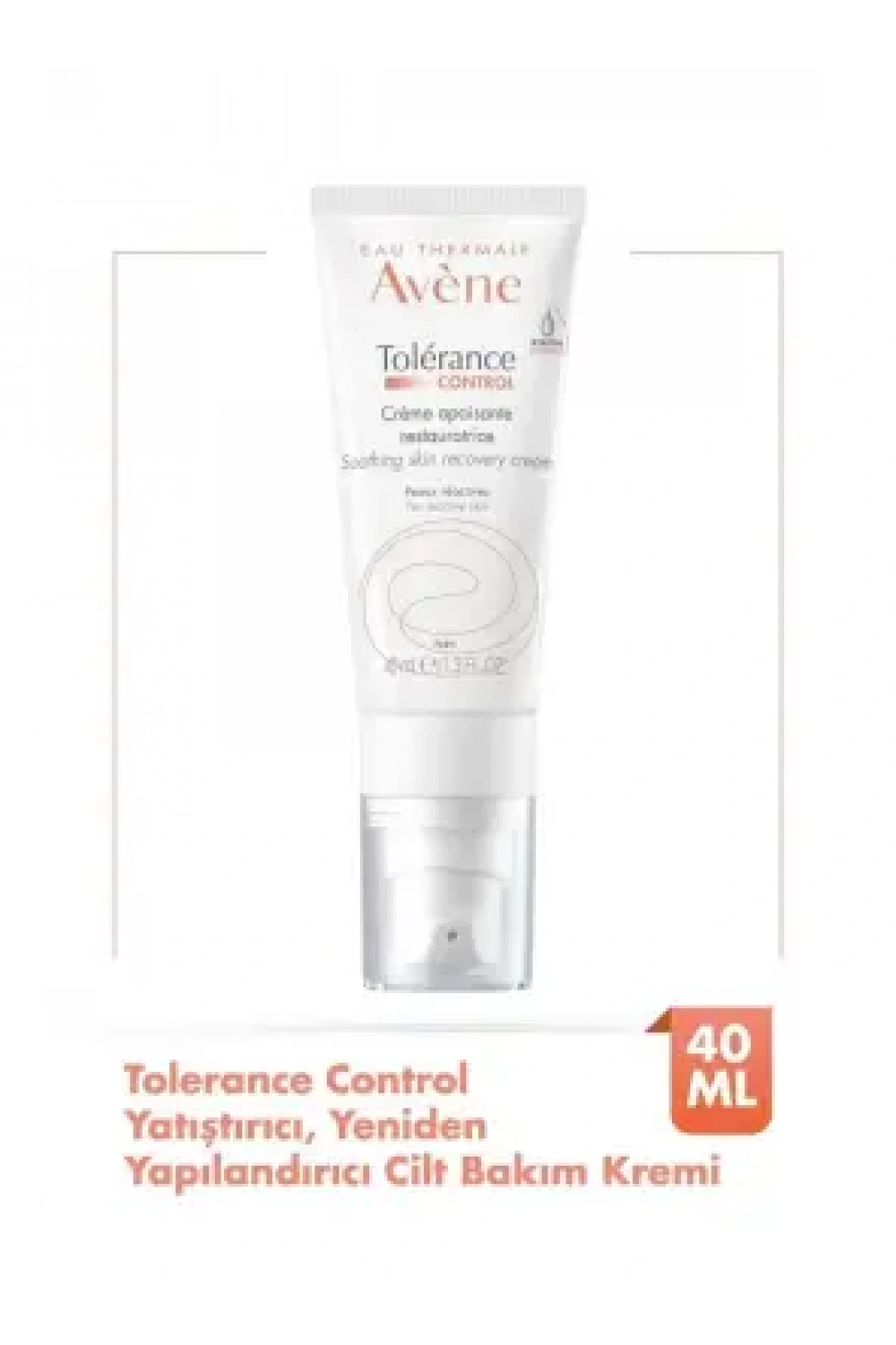 Avene Tolerance Control Soothing Skin Recovery Cream Yatıştırıcı, Yeniden Yapılandırıcı Cilt Bakım Kremi 40 ml