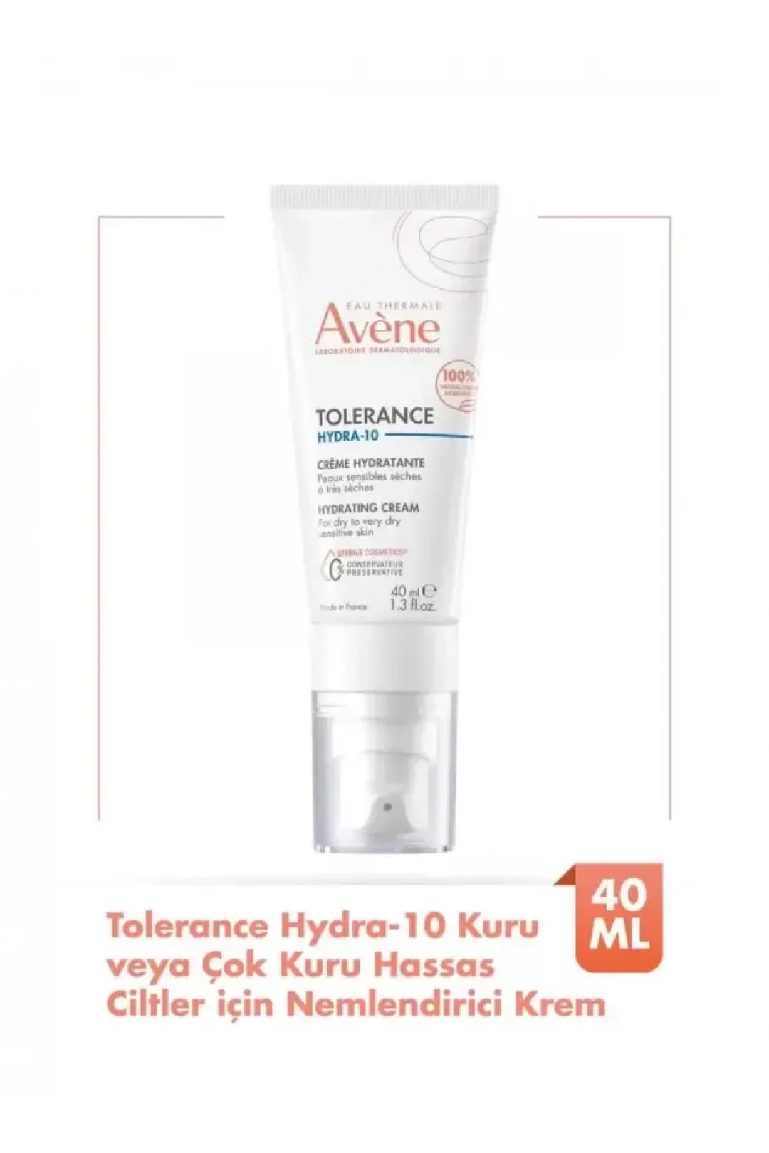 Avene Tolerance Hydra-10 Kuru veya Çok Kuru Hassas Citler için Nemlendirici Krem
