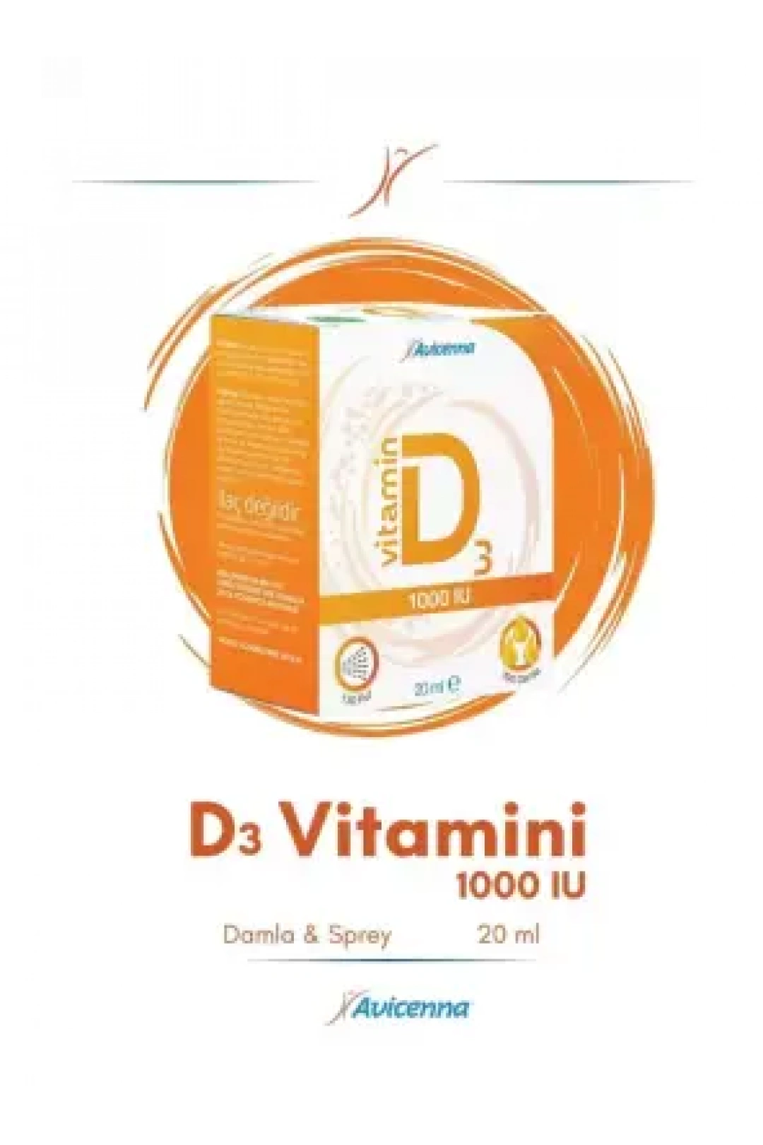 Avicenna D3 Vitamini 1000IU 20ml