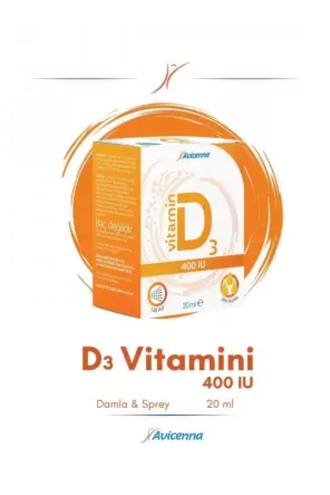 Avicenna D3 Vitamini 400IU 20ml
