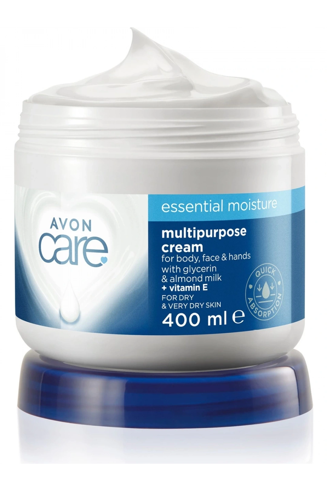 Avon Care Kuru Ciltler İçin Yoğun Nemlendirici El, Yüz ve Vücut Kremi 400ml