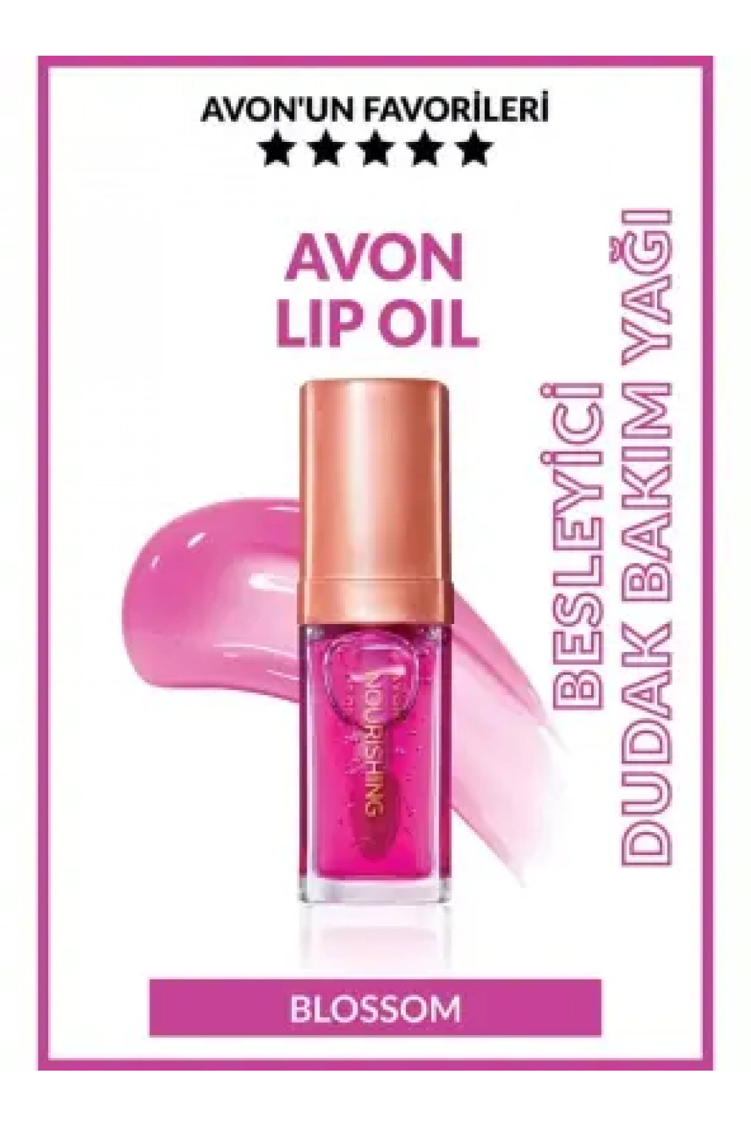 Avon True Nourishing Lip Oil Dudak Bakım Yağı - Blossom -