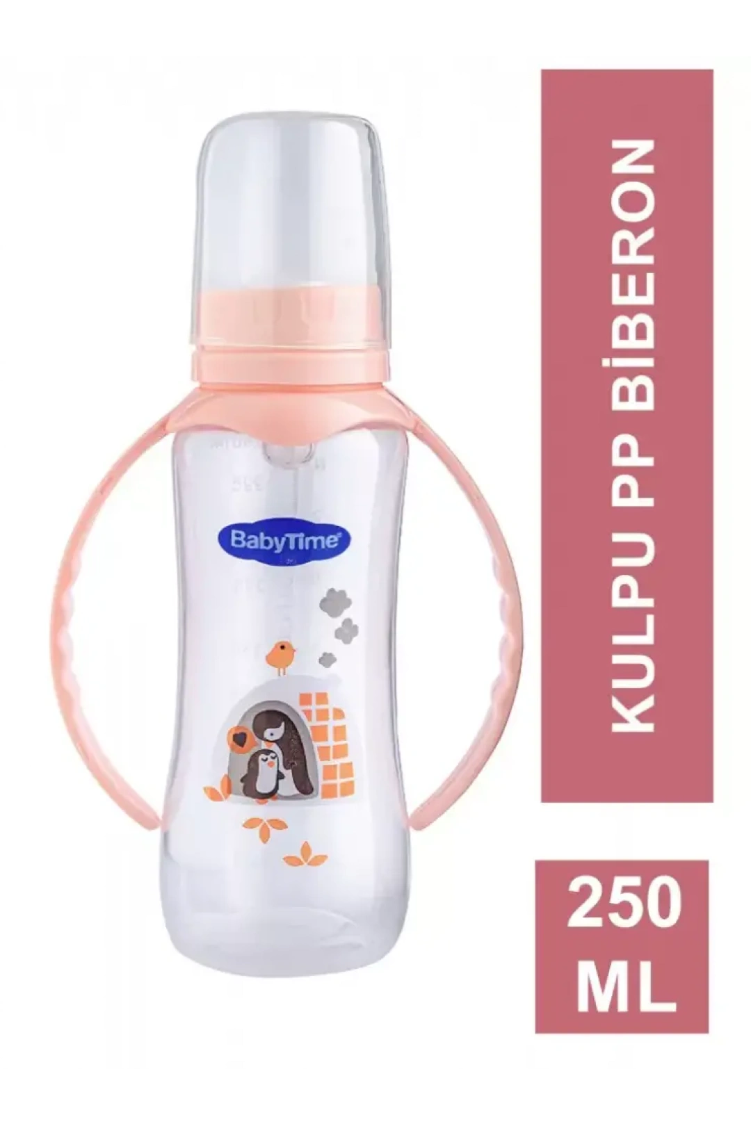 BabyTime PP Kulplu Biberon 250 ml - BT069