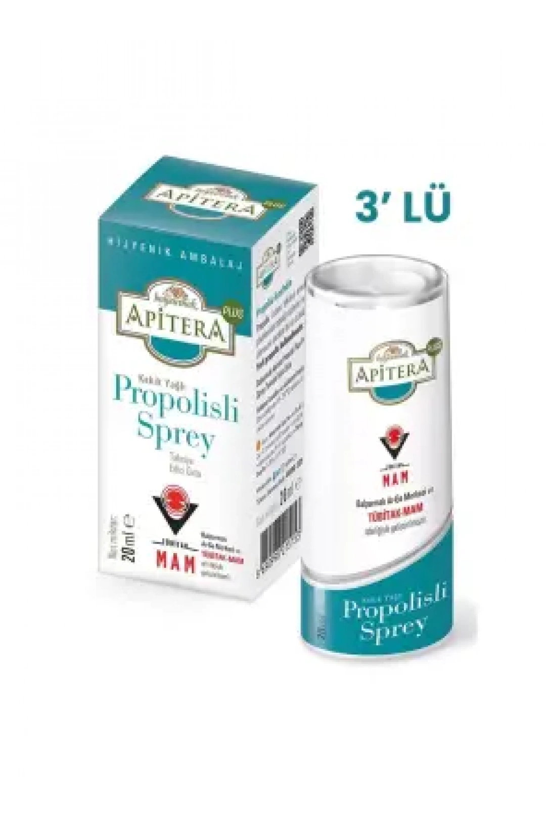 Balparmak Apitera Plus Propolisli Sprey 20 ml x 3 Adet
