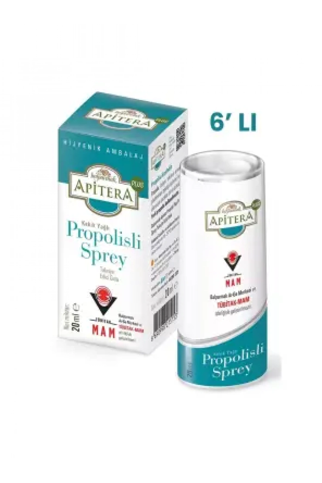 Balparmak Apitera Plus Propolisli Sprey 20 ml x 6 Adet