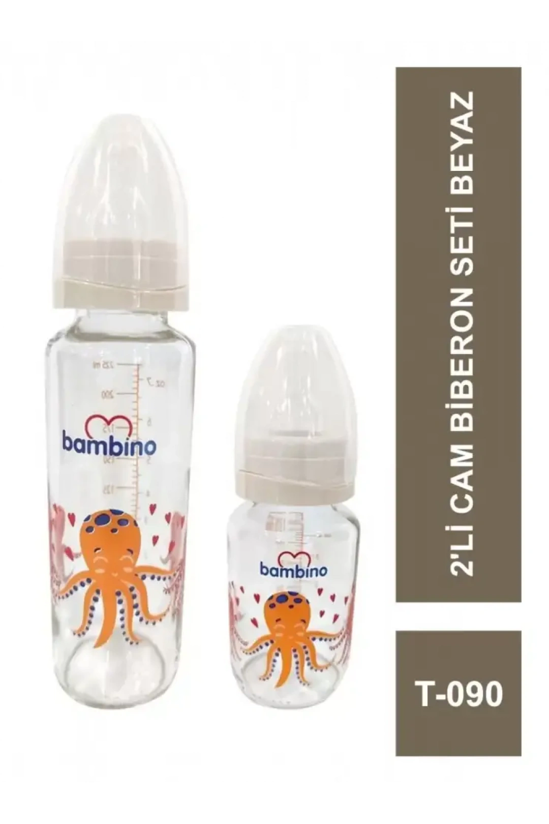 Bambino 2li Cam Biberon Seti T-090