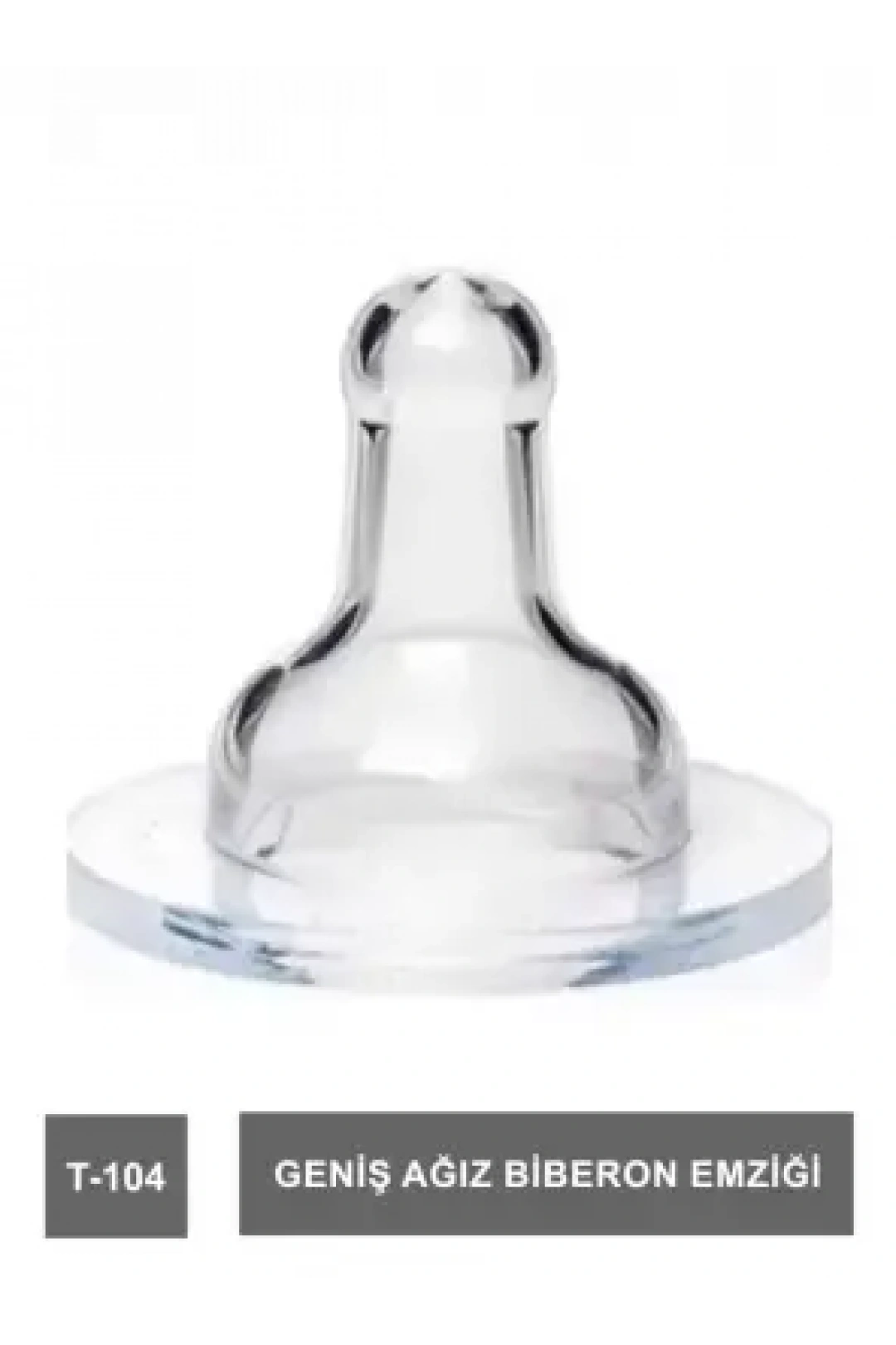 Bambino Geniş Ağız Biberon Emziği 0-6 Ay - T104 -