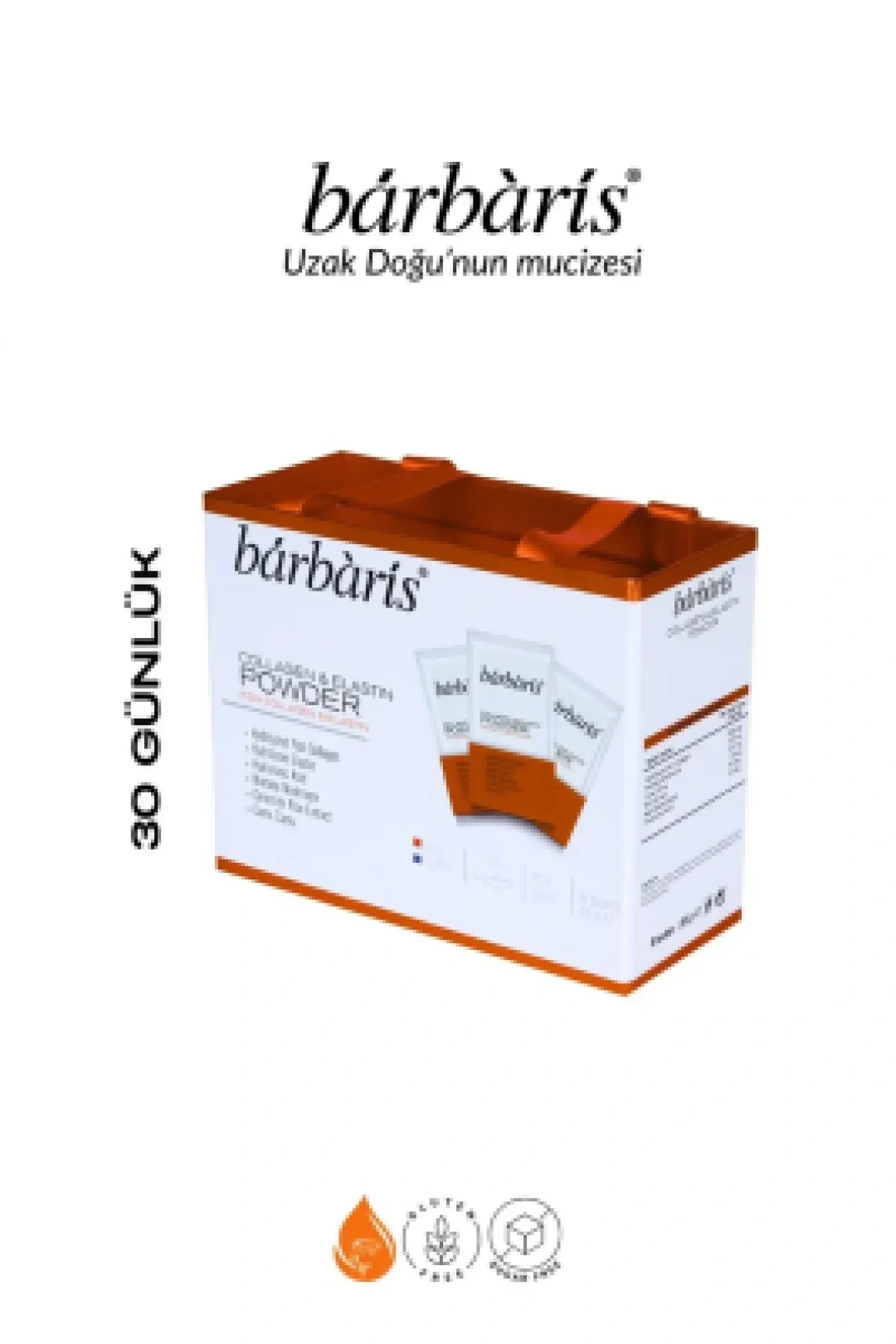 Barbaris Collagen & Elastin Powder 30 Saşe