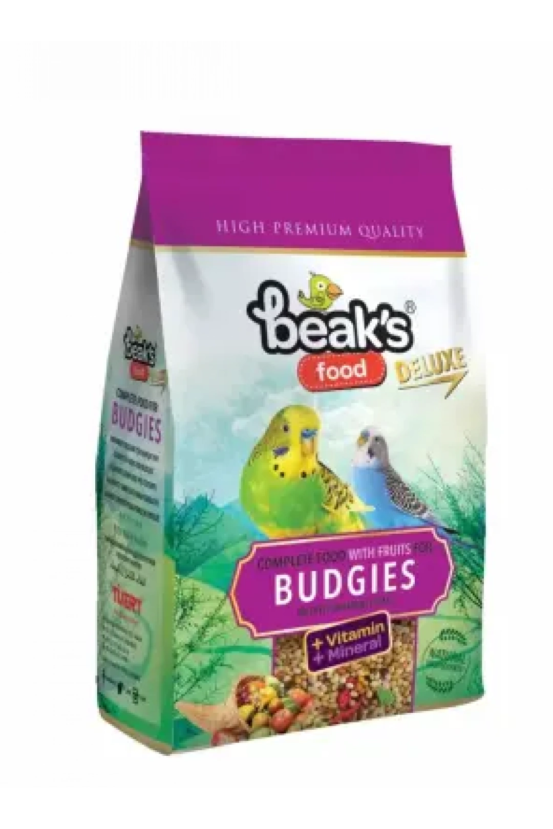 Beaks Meyveli Muhabbet Yemi 400 Gr