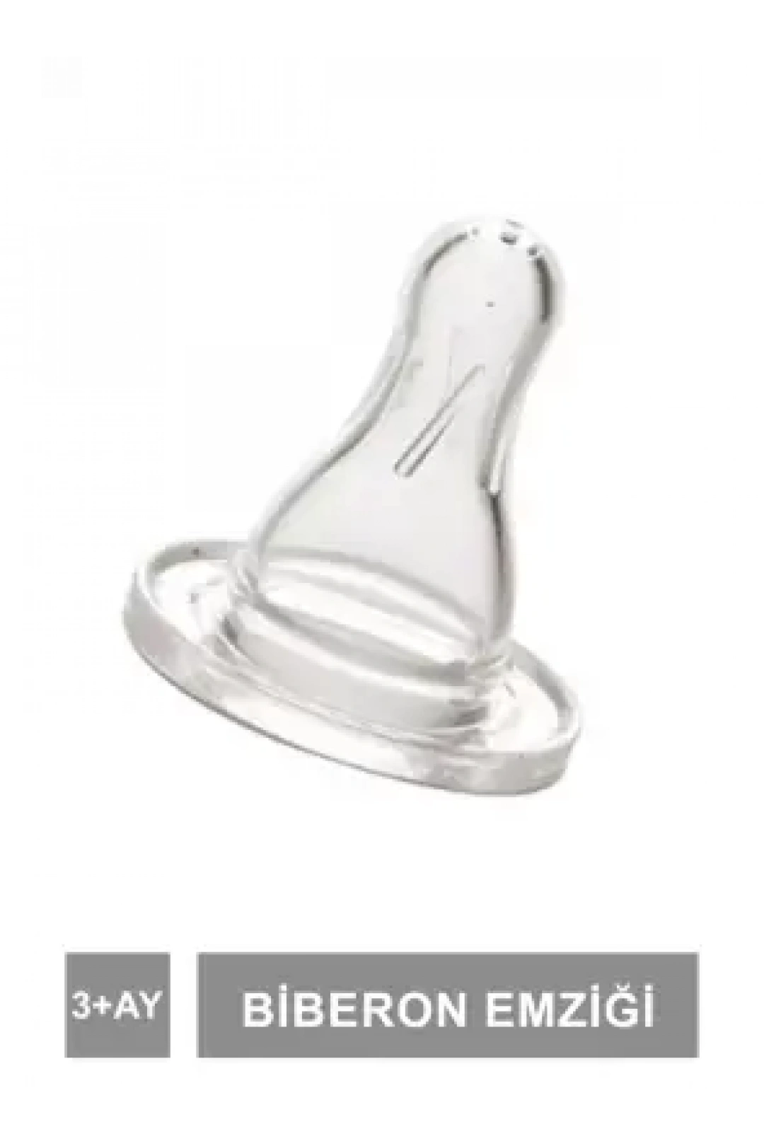 Bebedor Dar Ağız Biberon Emziği Orta Akış 3+Ay 302