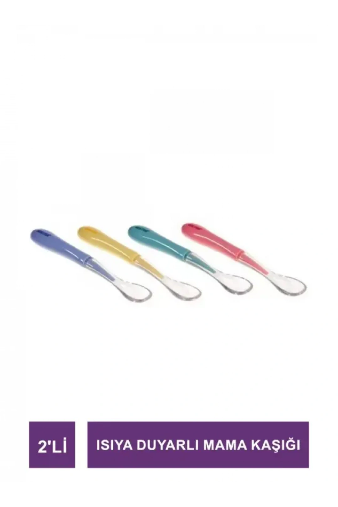Bebedor Isıya Duyarlı Mama Kaşığı 2li -555-