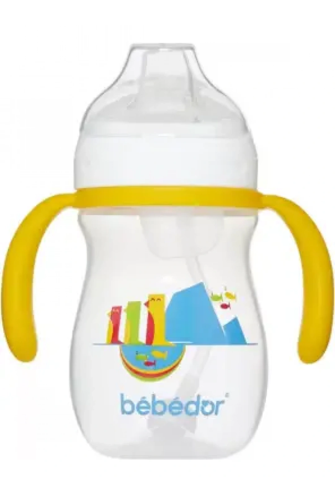 Bebedor Yumuşak Uçlu Kulplu Alıştırma Bardağı 6+ Ay 270ml -7503-