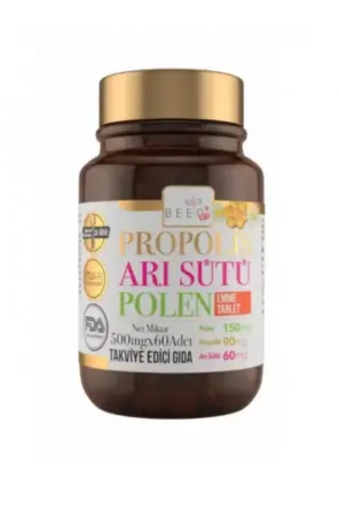 Beeo Up Propolis Arı Sütü Polen Çocuk 60 Tablet