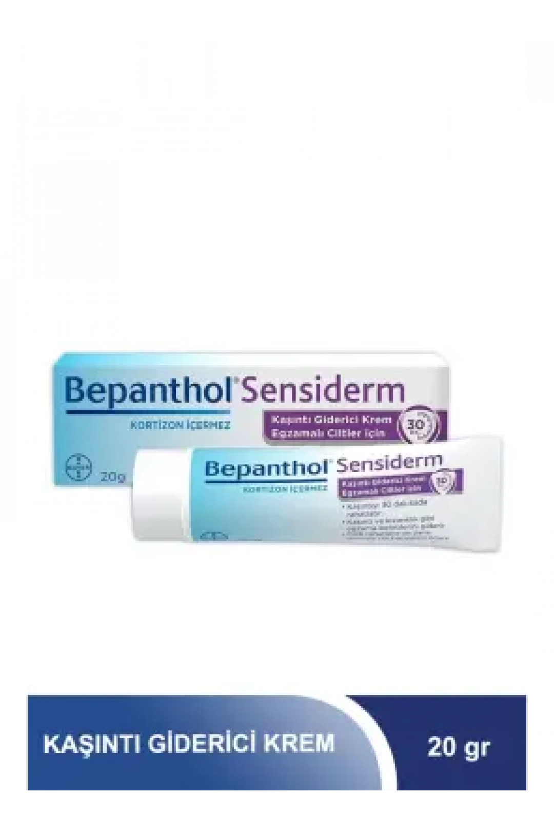 Bepanthol Sensiderm Krem 20 gr - Kaşıntı İçin Krem