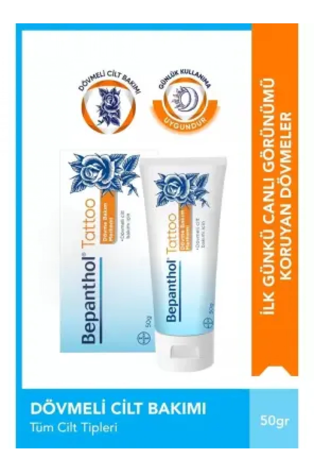 Bepanthol Tattoo Dövme Bakım Merhemi 50 gr
