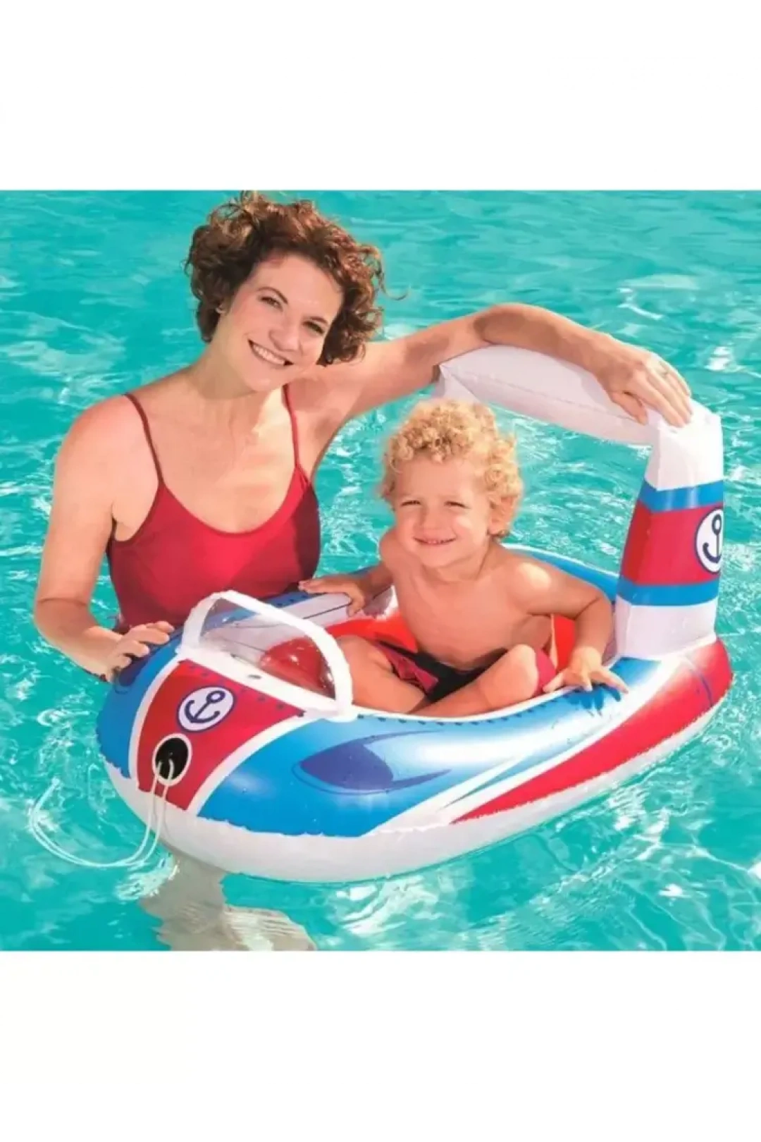 Bestway Taşıt Figürlü Çocuk Botu 3-6 Yaş 104x99 cm - 34106 -