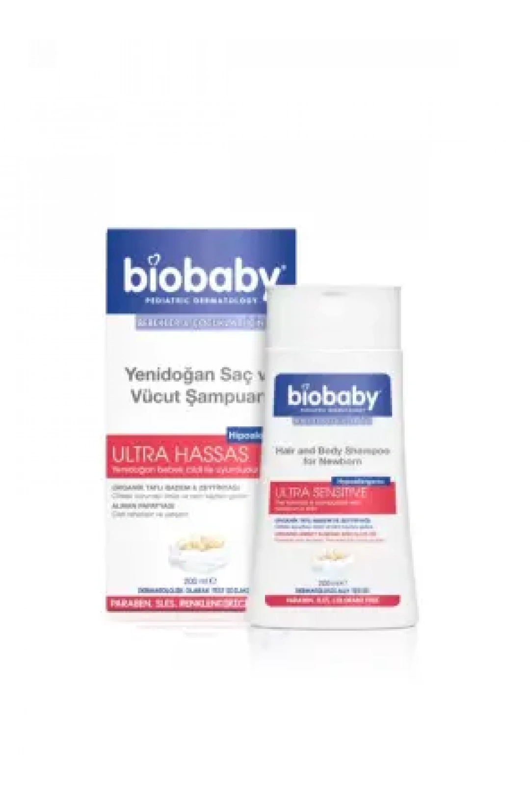 Biobaby Yenidoğan Saç ve Vücut Şampuanı 200 ml