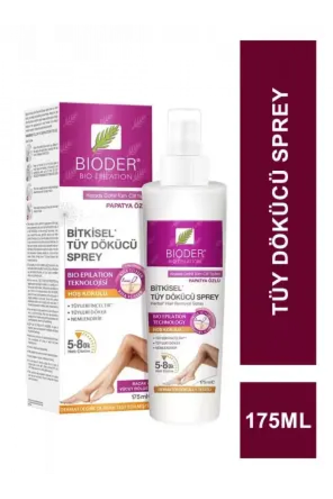 Bioder Tüy Dökücü Sprey Kadınlara Özel 175 ml