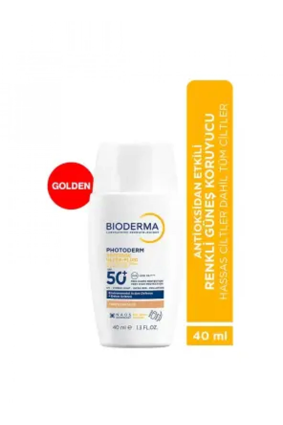 Bioderma Photoderm XDefense Ultra-Fluid SPF50+ 40 ml - Golden