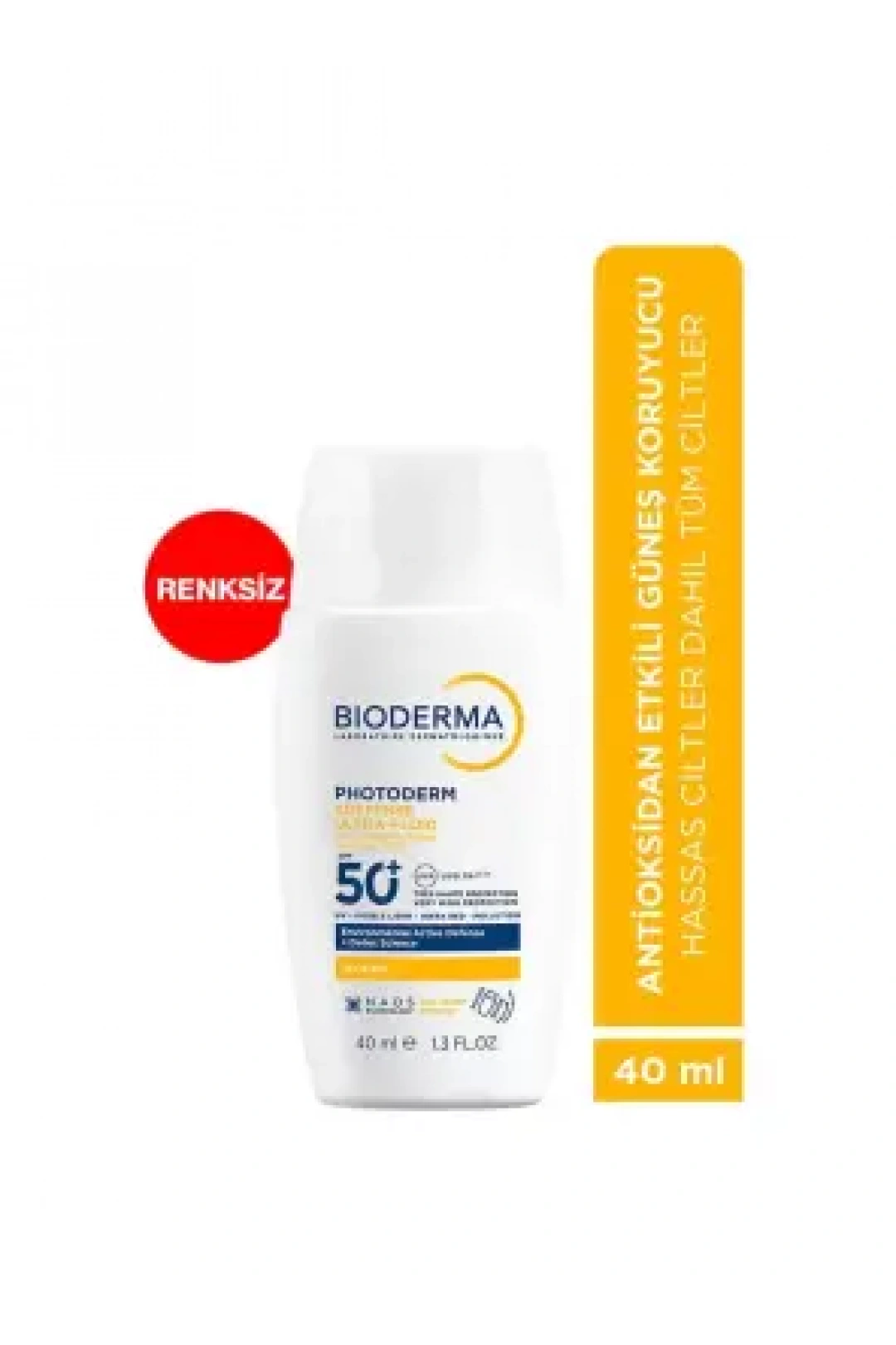 Bioderma Photoderm XDefense Ultra-Fluid SPF50+ 40 ml - Renksiz