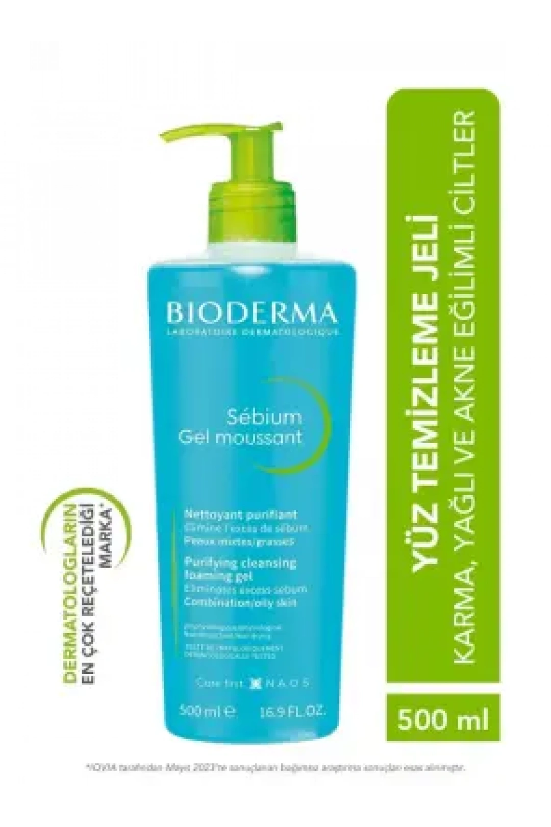 Bioderma Sebium Foaming Gel 500 ml