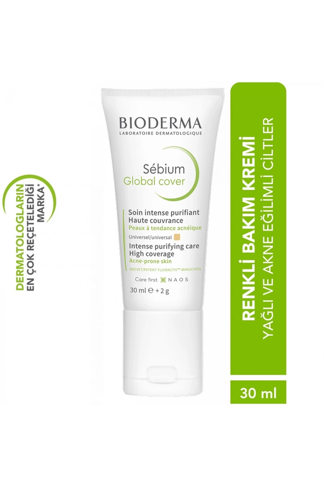 Bioderma Sebium Global Cover Creme 30 ml