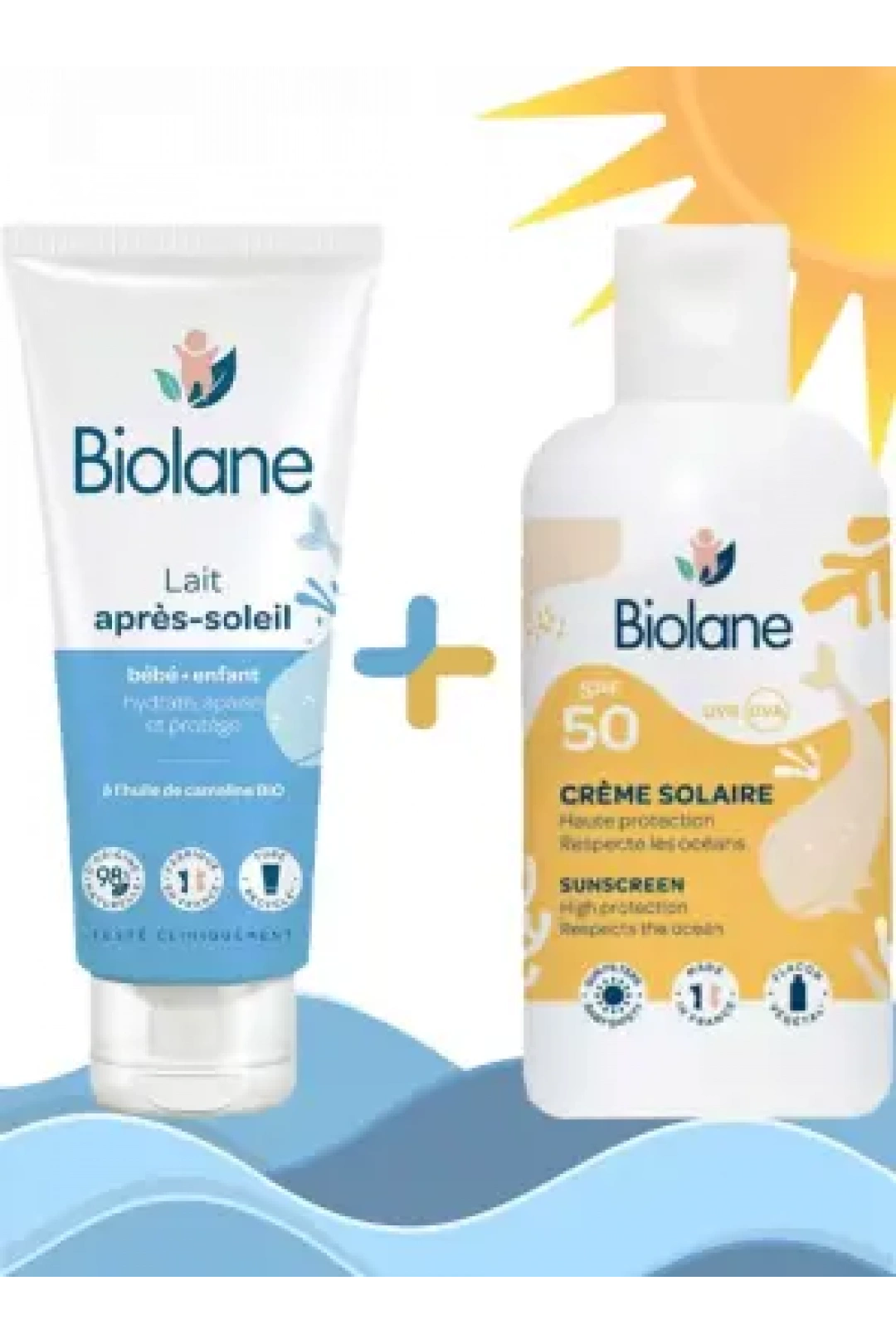 Biolane Baby Güneş Seti - Krem + Losyon -