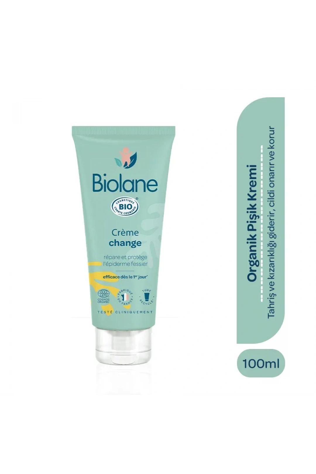 Biolane Organic Creme Change - Pişik Önleyici Krem - 100 ml