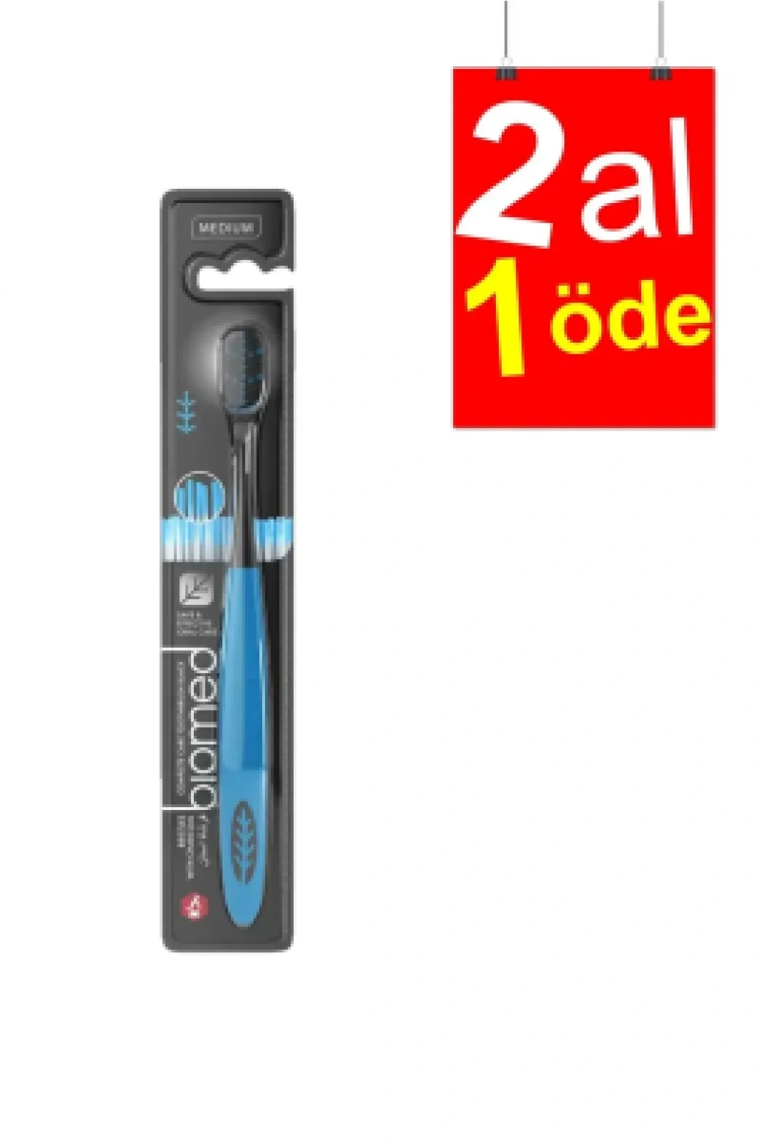 Biomed Black Diş Fırçası - Orta -