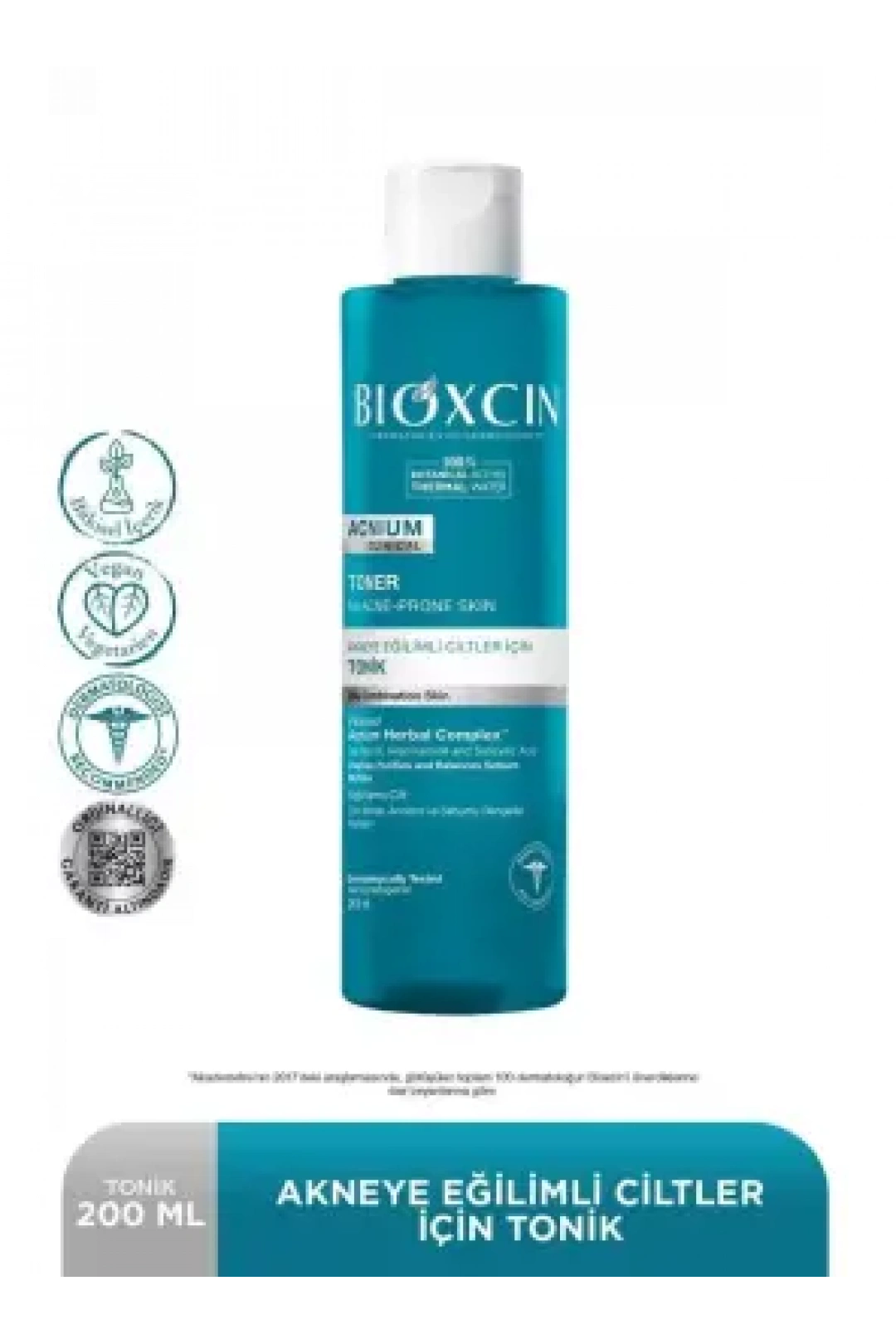 Bioxcin Acnium Akneye Eğilimli Ciltler İçin Tonik 200 ml