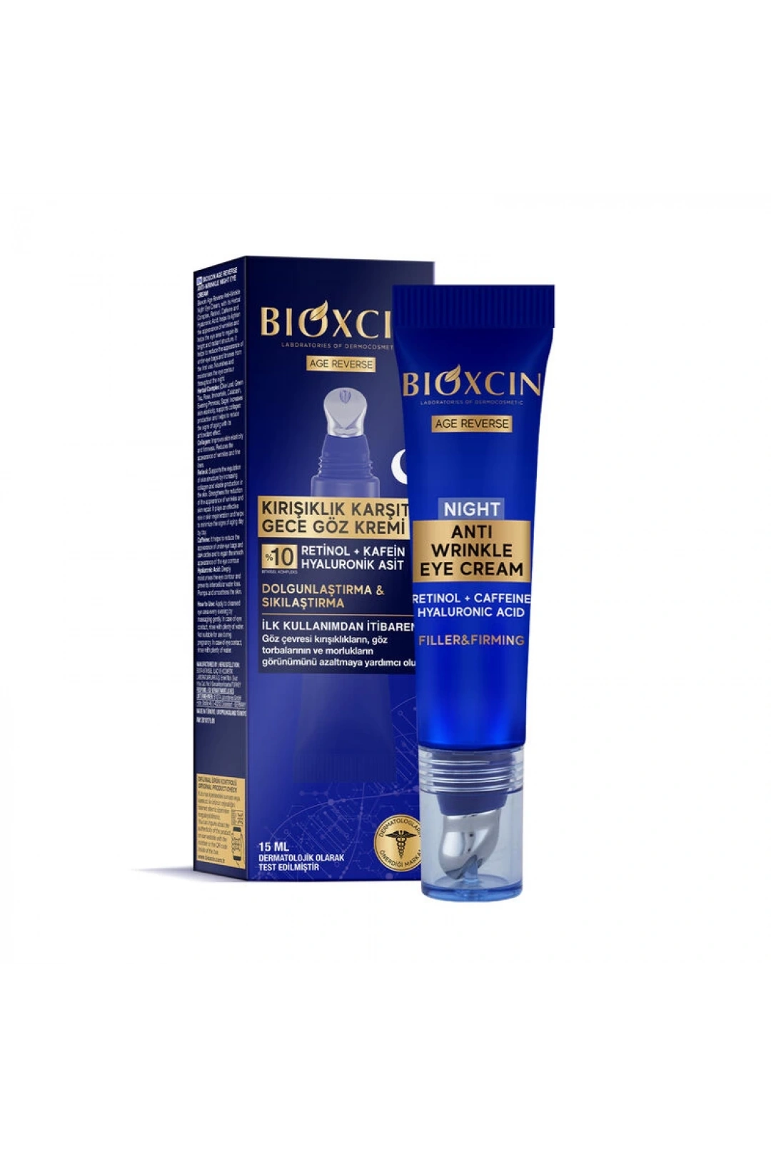 Bioxcin Age Reverse Kırışıklık Karşıtı Gece Göz Kremi 15 ml