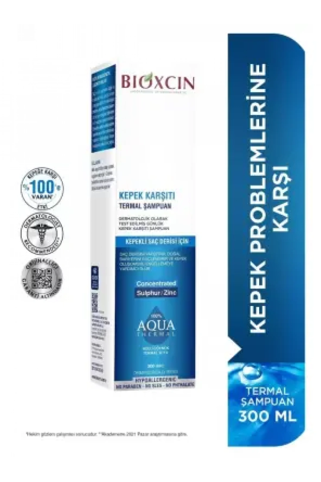 Bioxcin Aqua Thermal Şampuan Kepek Karşıtı 300 ml