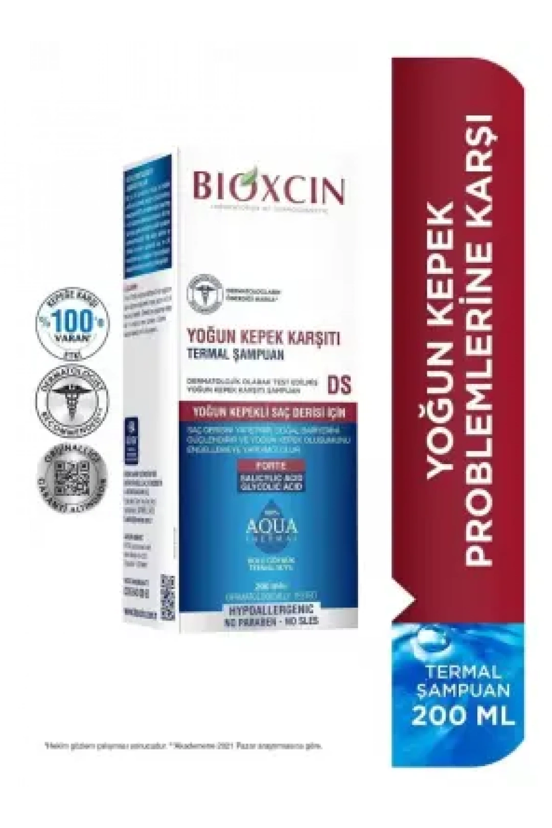 Bioxcin Aqua Thermal Şampuan Yoğun Kepek Karşıtı DS 200 ml