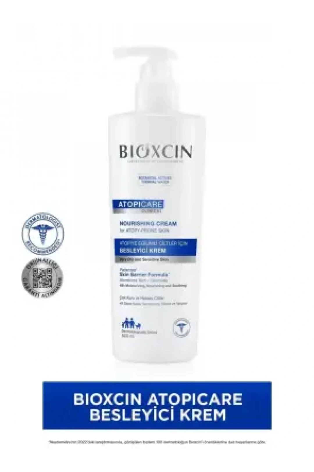 Bioxcin Atopicare Atopiye Eğilimli Ciltler İçin Besleyici Krem 500 ml