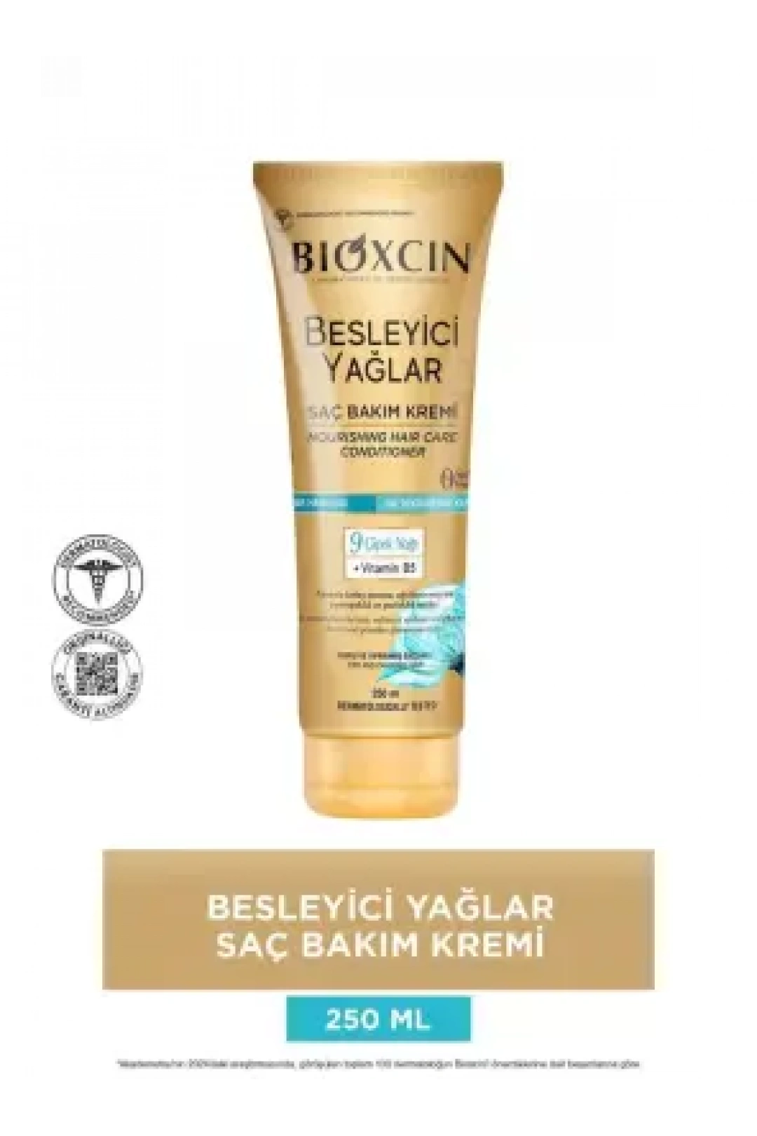 Bioxcin Besleyici Yağlar Saç Bakım Kremi 250ml