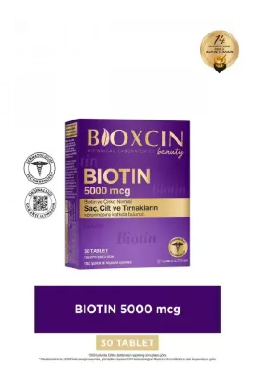 Bioxcin Biotin 5000mcg 30 Tablet
