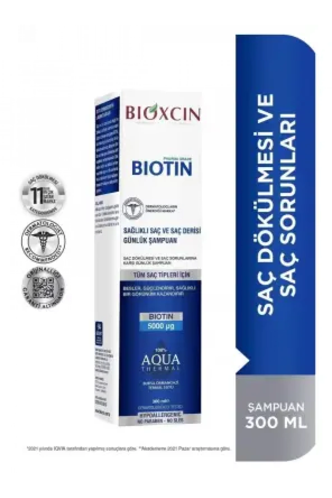 Bioxcin Biotin Şampuan 300 ml | Tüm Saç Tipleri