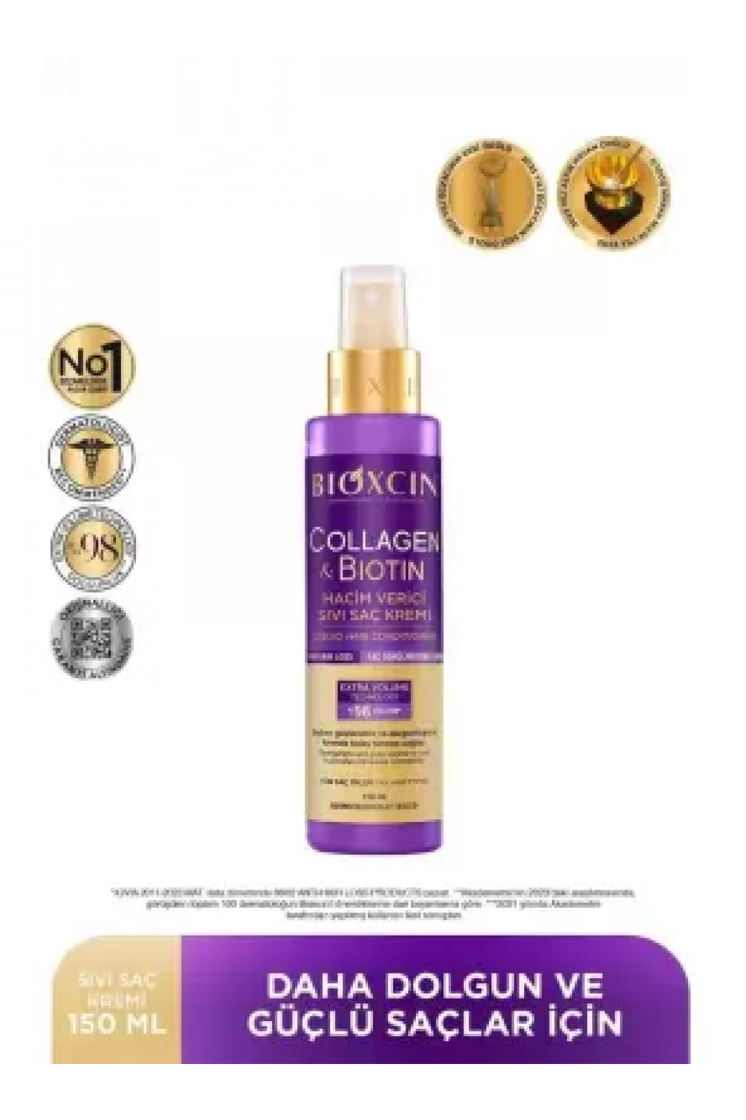 Bioxcin Collagen & Biotin Hacim Veren Sıvı Saç Kremi 150ml