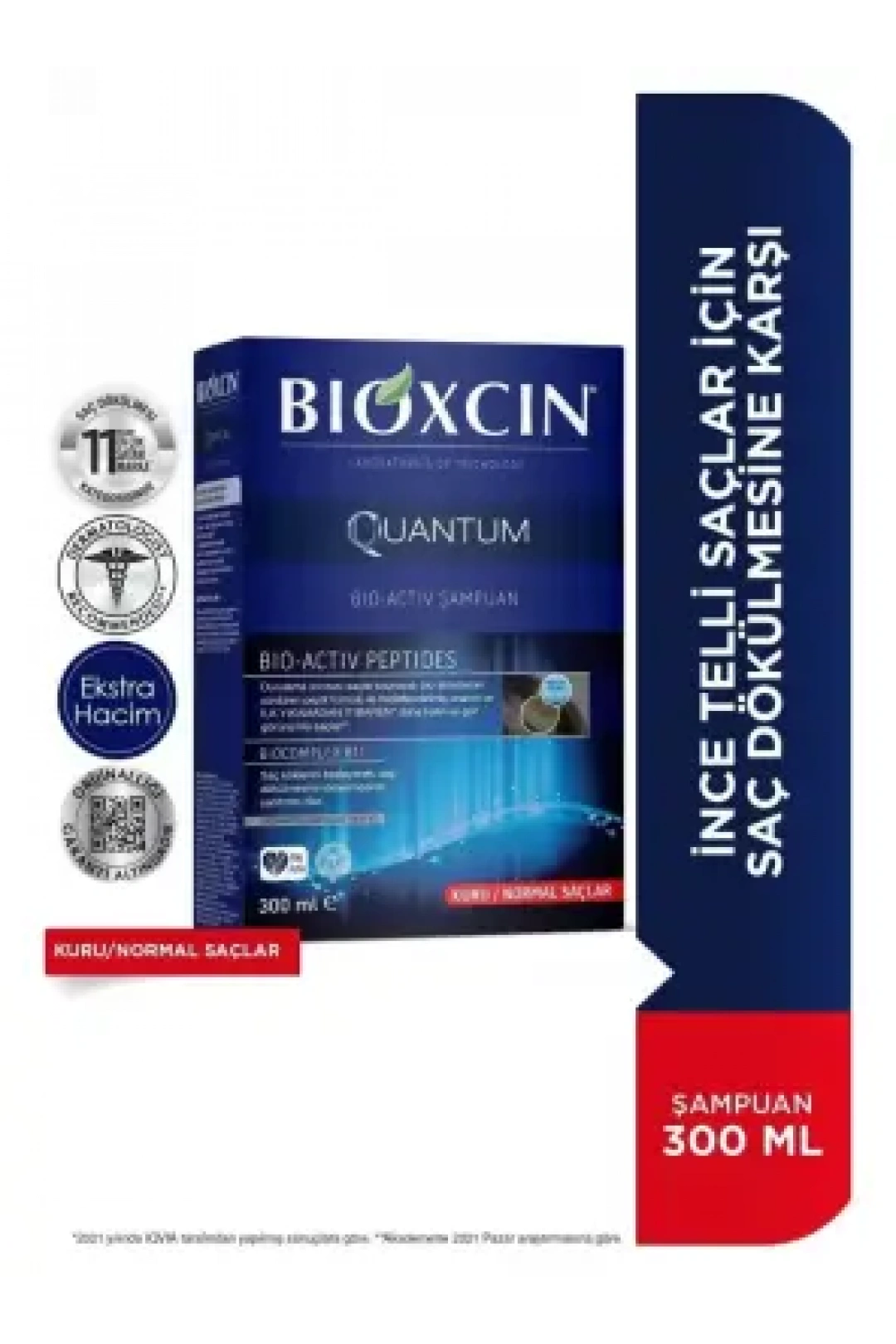 Bioxcin Quantum Şampuan Kuru-Normal Saçlar 300 ml
