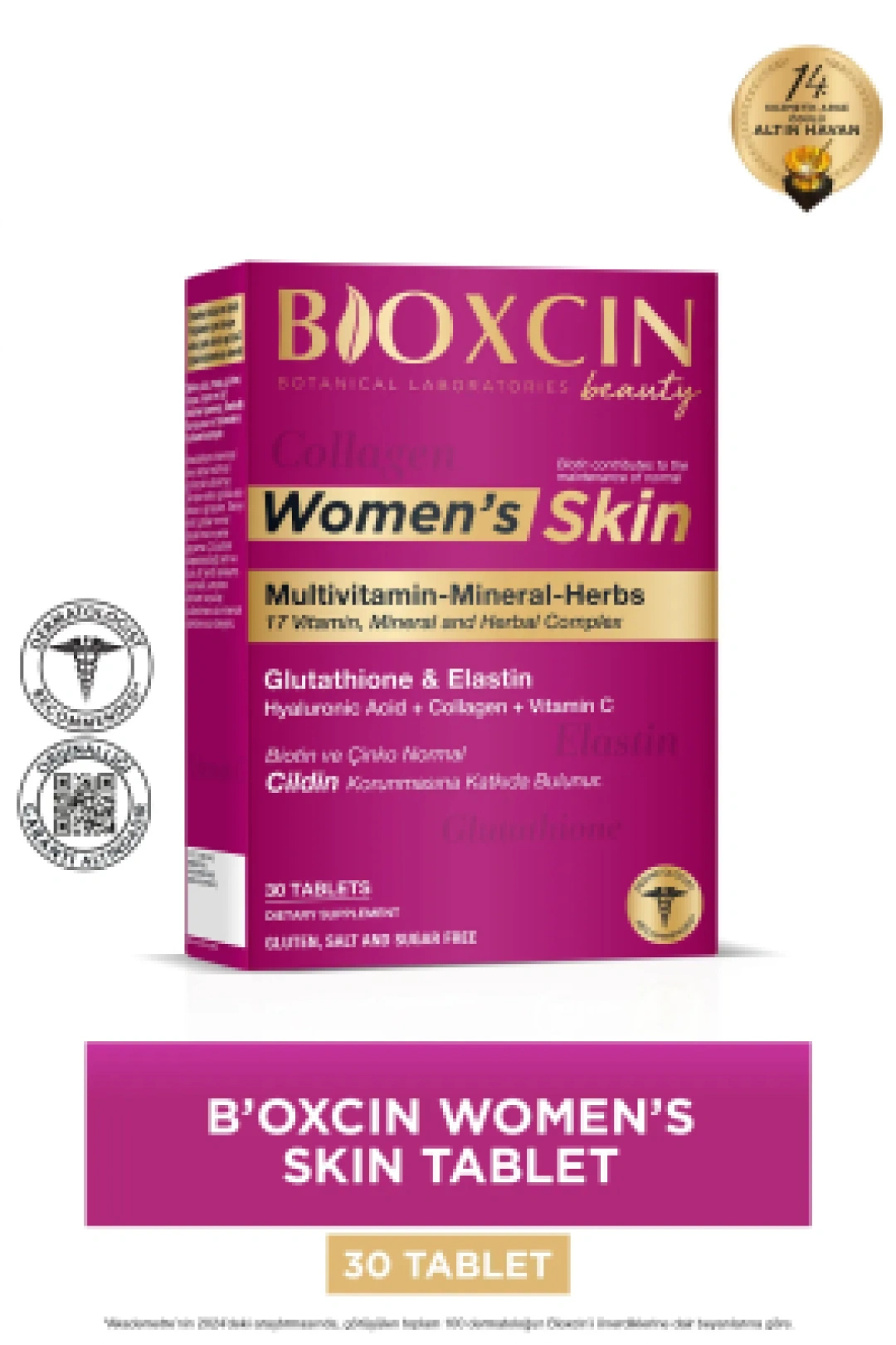 Bioxcin Womens Skin 30 Tablet