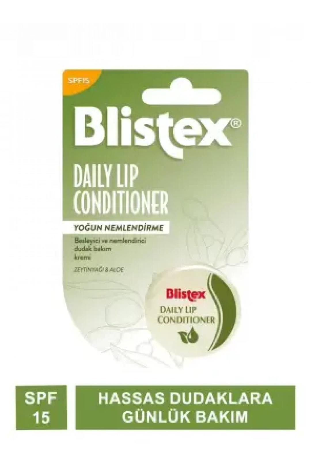 Blistex Daily Lip Conditioner SPF 15 Hassas Dudaklara Günlük Bakım
