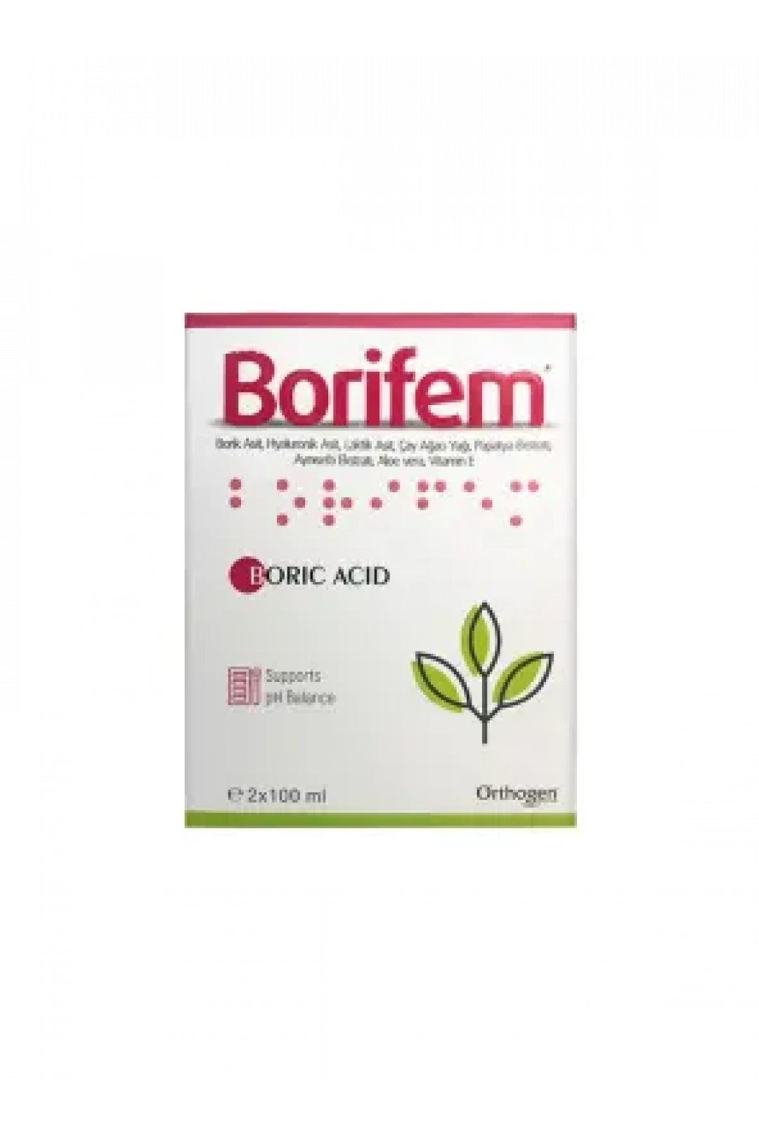 Borifem Vajinal Duş 200 ml