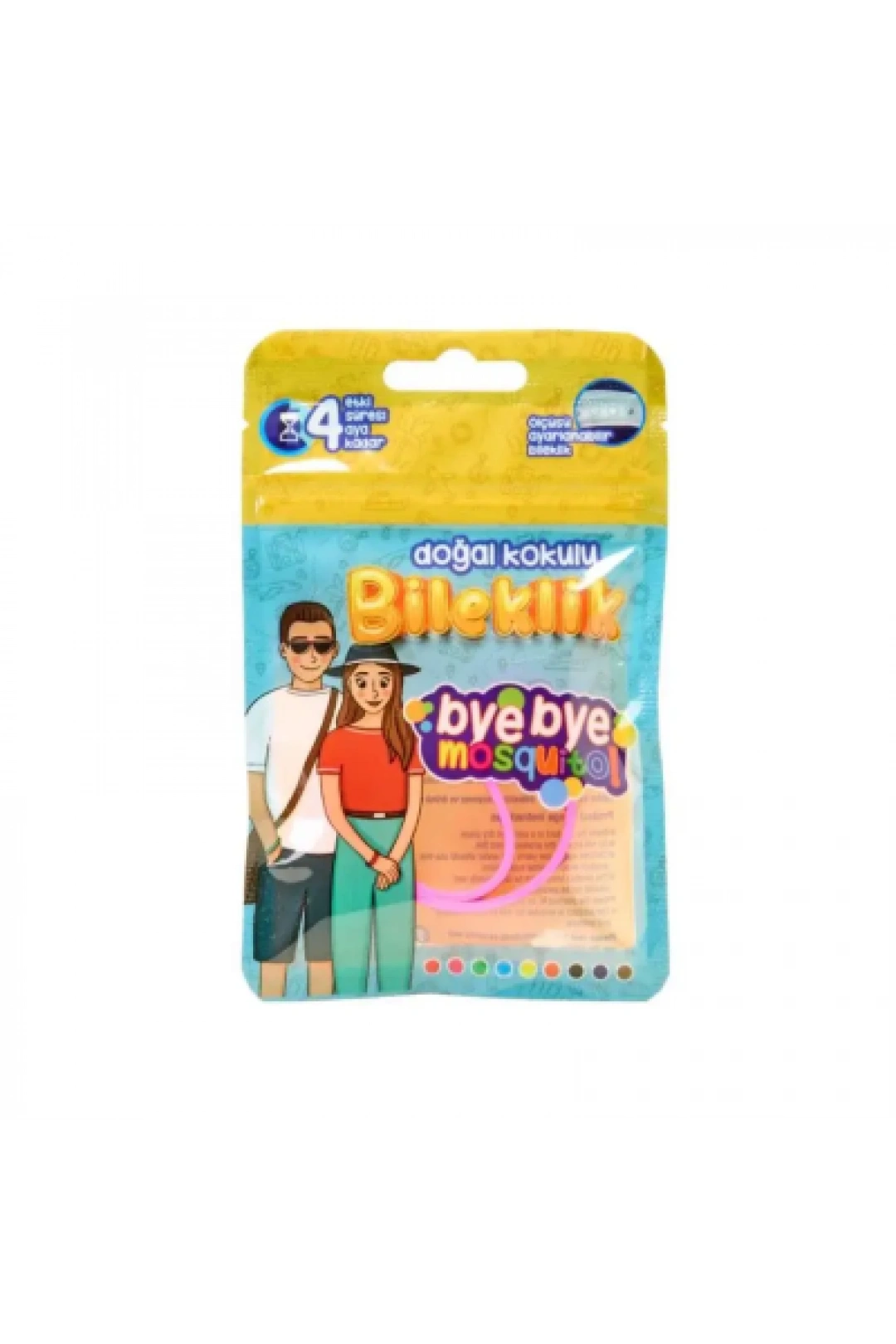 Bye Bye Mosquito Yetişkin Sivrisinek Kovucu Bileklik