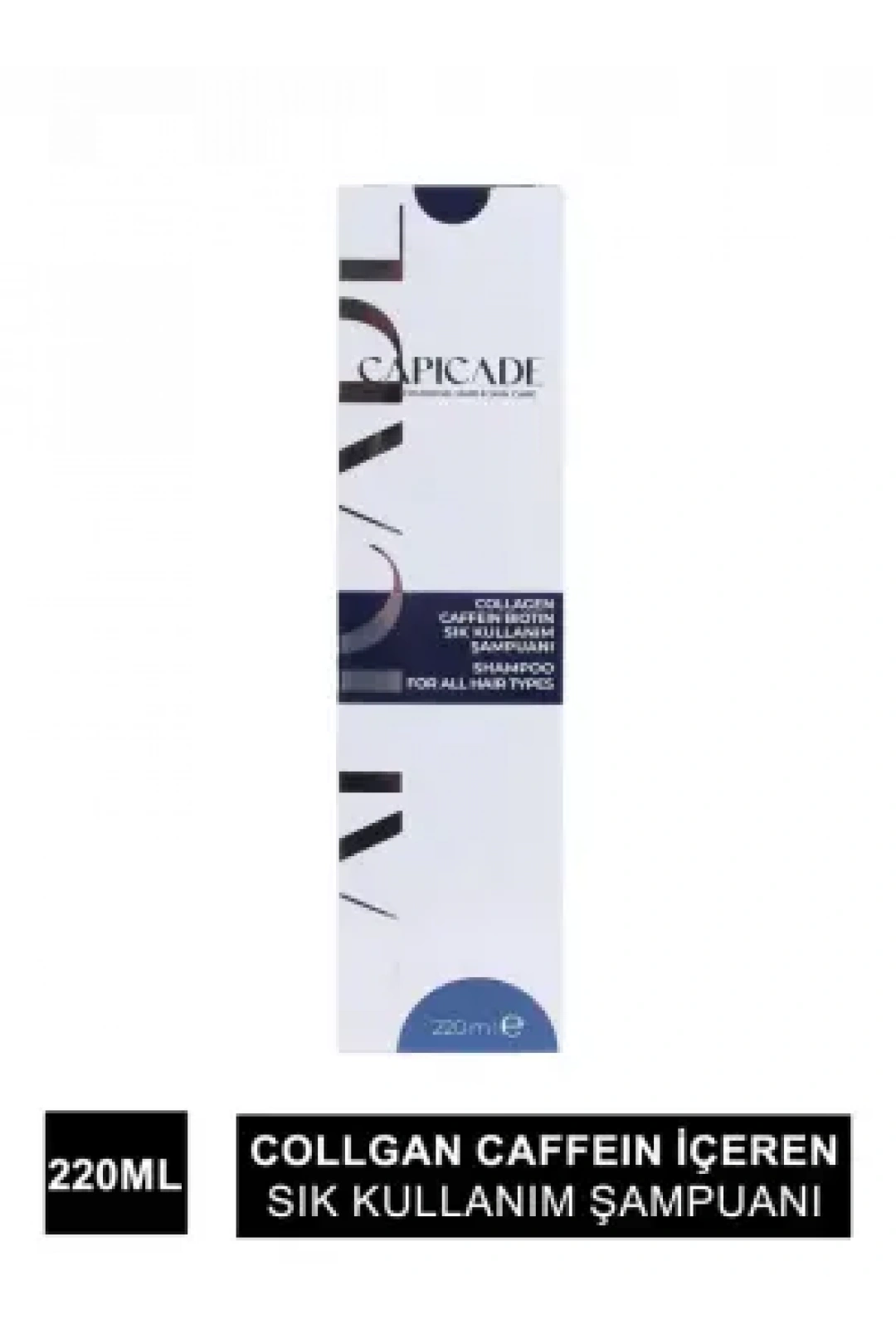 Capicade Collagen Caffein Biotin Sık Kullanım Şampuan 220 ml