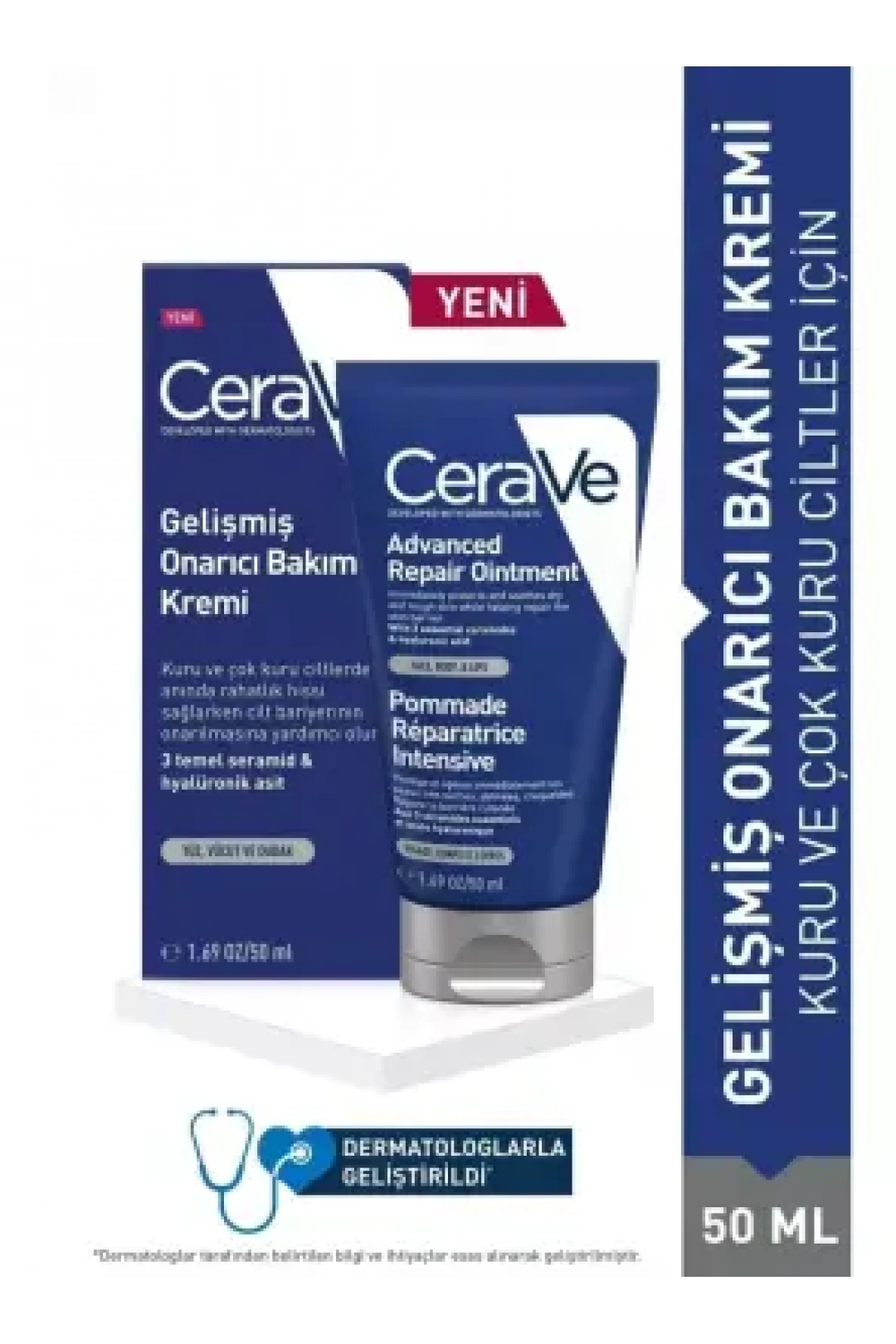 Cerave Gelişmiş Onarıcı Bakım Kremi 50 ml