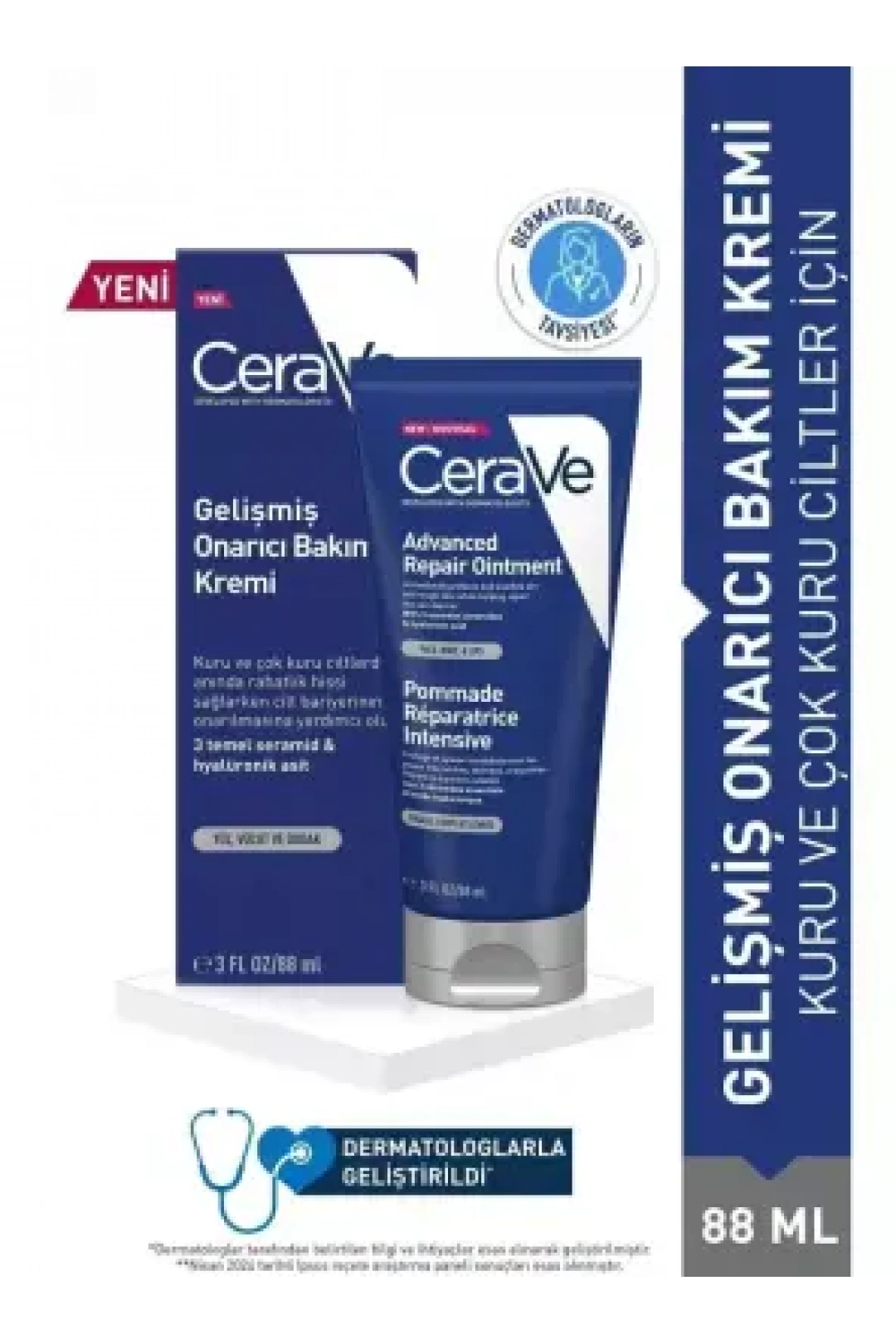 Cerave Gelişmiş Onarıcı Bakım Kremi 88 ml