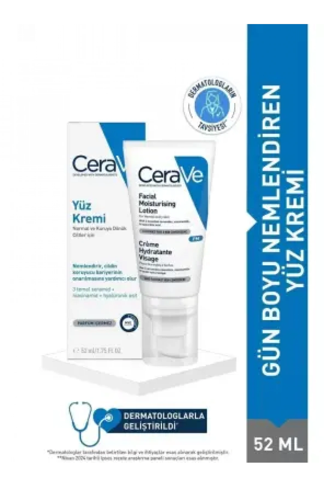 CeraVe Nemlendirici Yüz Kremi 52 ml