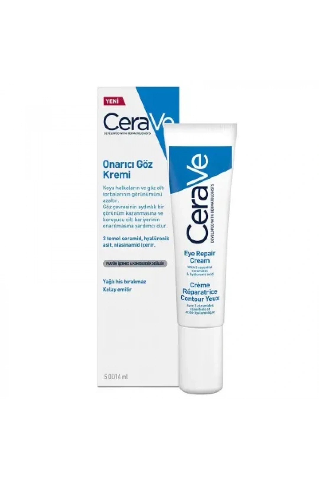 CeraVe Onarıcı ve Nemlendirici Göz Kremi 14 ml